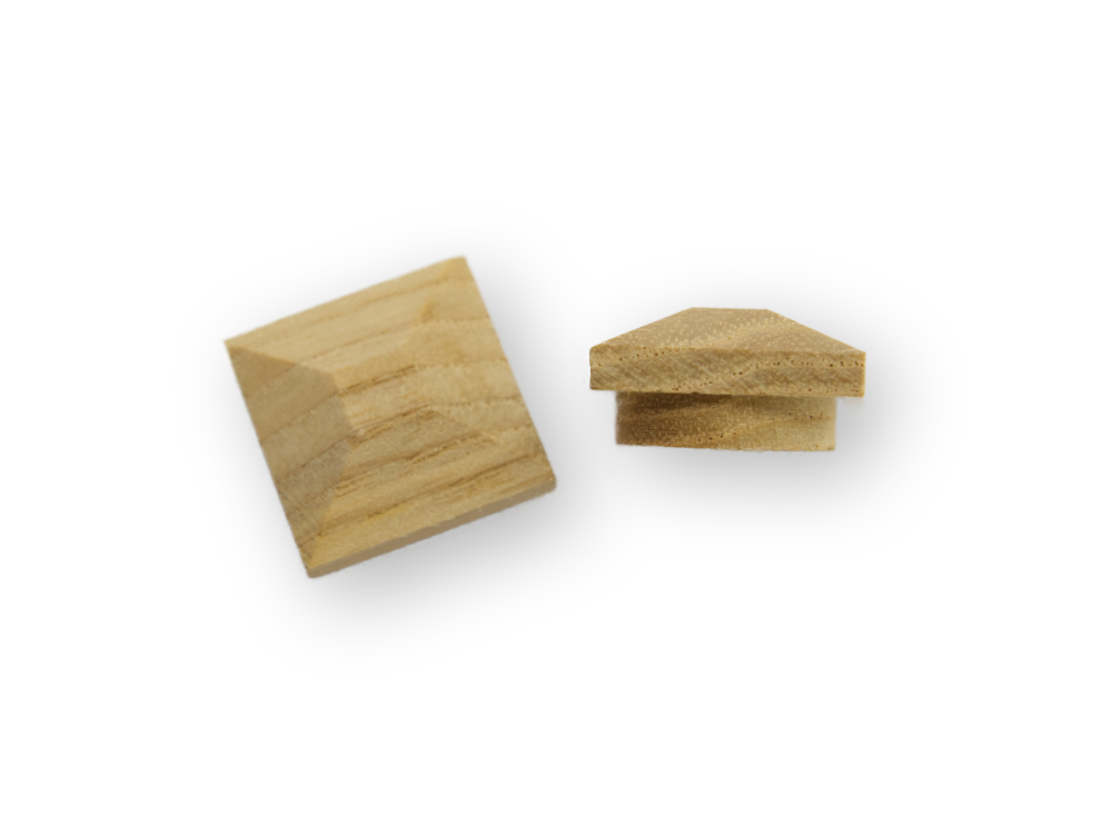 Abdeckkappen Aus Holz